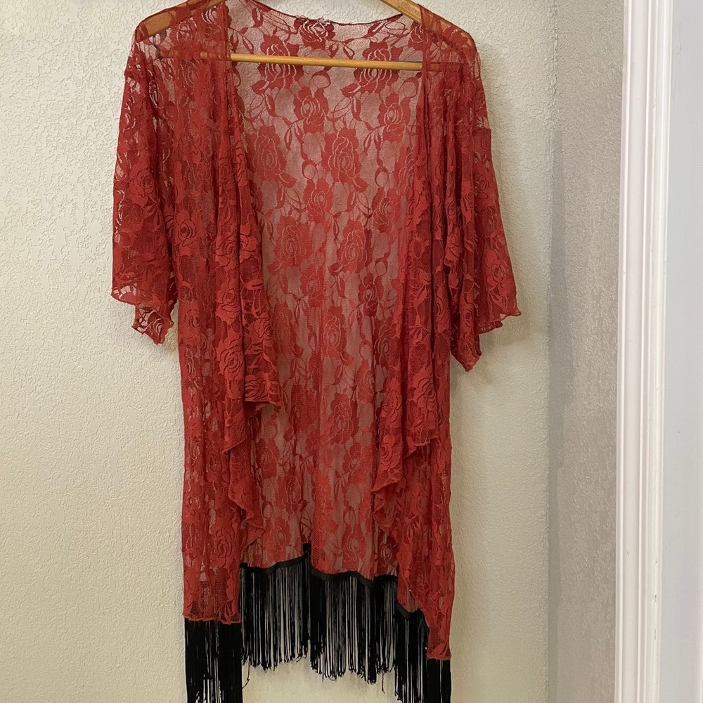 LulaRoe Lace Kimono